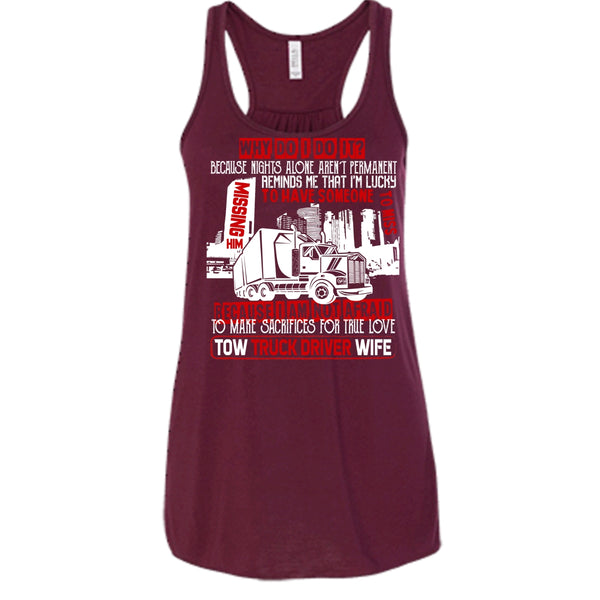 Tow Truck Driver Wife T Shirt, Coolest Trucker's Wife T Shirt, Cool T Shirt