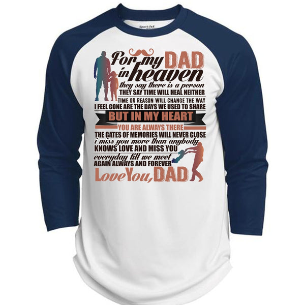 For My Dad In Heaven T Shirt, Being A Papa T Shirt, Awesome T-Shirts  (Polyester Game Baseball Jersey)