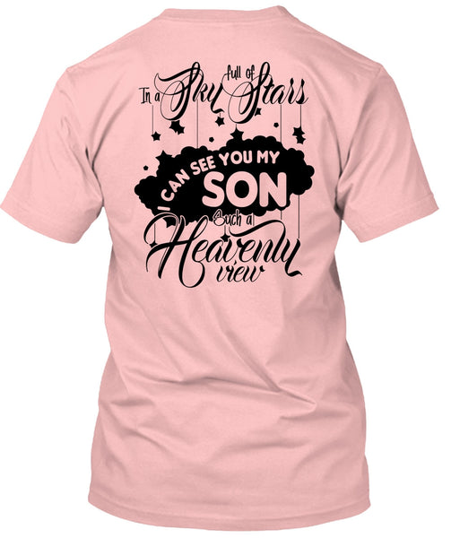 I Can See You My Son T Shirt, I Love Son T Shirt
