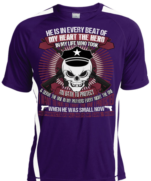 He Is My Son T Shirt, Being A Police T Shirt, Cool Shirt
