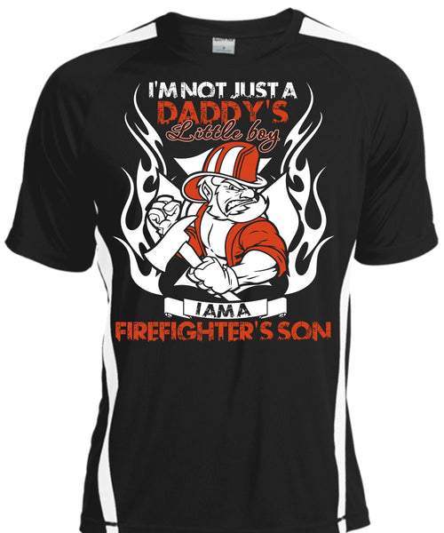 A black t-shirt with the shopify logo