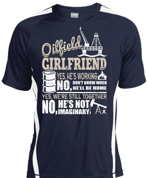 Oilfield Girlfriend T Shirt, I Love Oilfield T Shirt, Cool Shirt