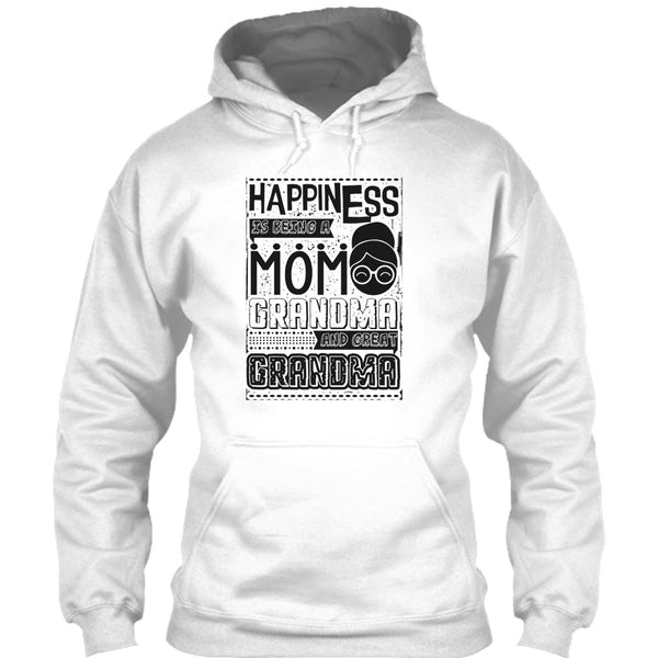 Happiness Is Being A Mom T Shirt, And Great Grandma T Shirt