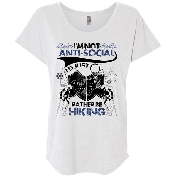 I'd Just Rather Be Hiking T Shirt, I Love Hiking T Shirt, Awesome T-Shirts
