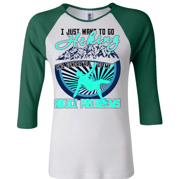 I Just Want To Go Hiking T Shirt, I Love Hiking T Shirt, Awesome T-Shirts
