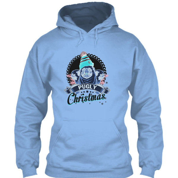 Pugly Christmas T Shirt, Coolest Merry Christmas T Shirt