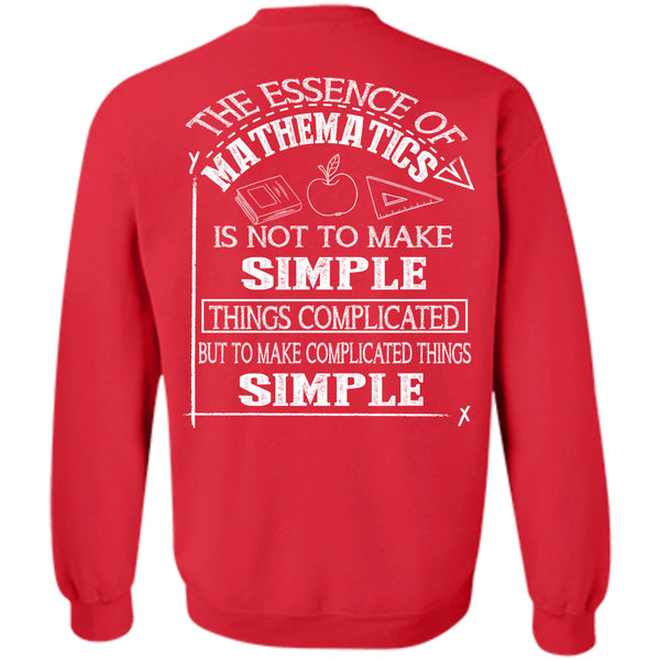 Being A Mathematics T Shirt, I Love Mathematics Sweatshirt