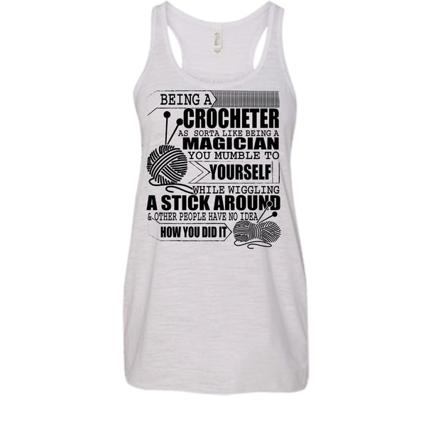 Being A Crocheter T Shirt, Coolest Crocheting T Shirt, Awesome t-shirts