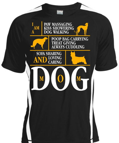 A black t-shirt with the shopify logo