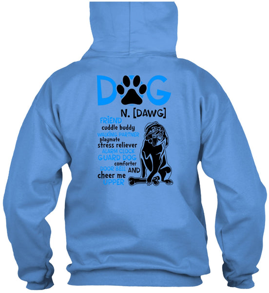 Dog Friend Cuddle Buddy Walking T Shirt, Dog Comforter Door Bell T Shirt