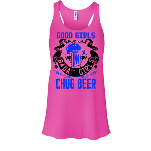 Good Girls Drink Wine T Shirt, Coolest Beer Drinker Tank Top