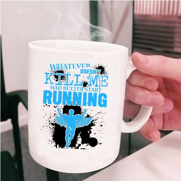Cool Gift For Runner Coffee Mug, Running Cup