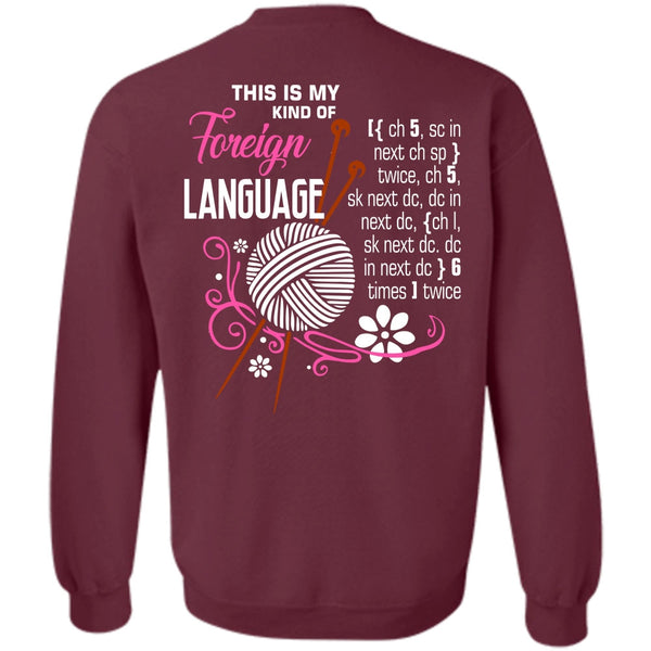 Being A Knitter T Shirt, I Love Knitting Sweatshirt