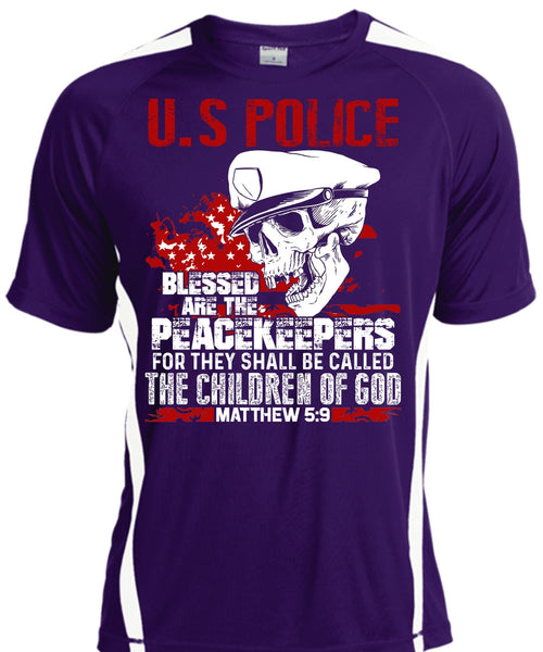 US Police T Shirt, The Children Of God T Shirt, Cool Shirt