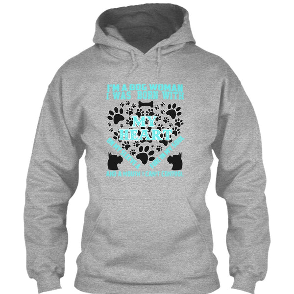 I'm A Dog Woman T Shirt, Coolest Dog Lover T Shirt