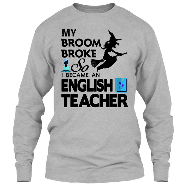 My Broom Broke T Shirt, Happy Halloween Day T Shirt