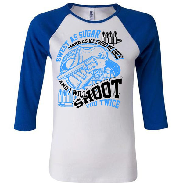 I Will Shoot You Twice T Shirt, I Love Hunting T Shirt, Awesome T-Shirts