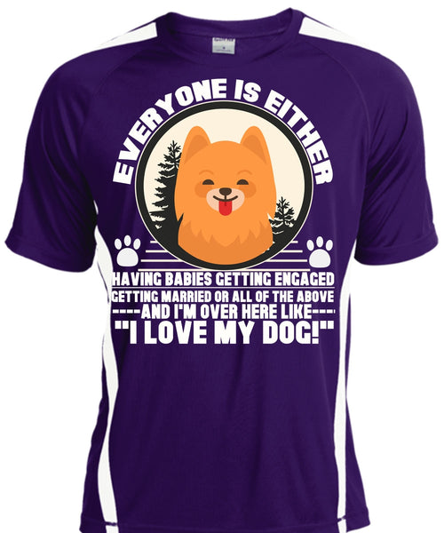 I Love My Dog T Shirt, I'm Over Here Like T Shirt, Cool Shirt