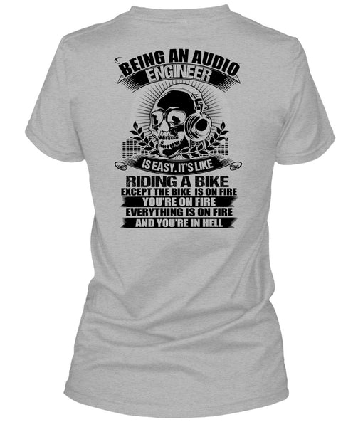 Being An Audio Engineer T Shirt, I Love Music T Shirt
