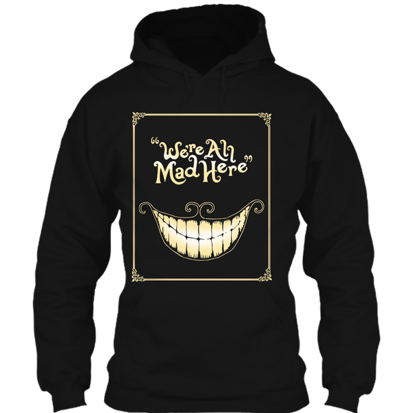 A black t-shirt with the shopify logo