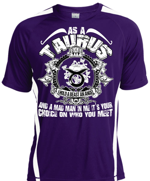 As A Taurus T Shirt, I Hold A Beast An Angel T Shirt, Cool Shirt