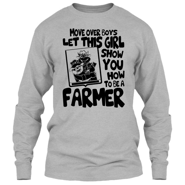 Let This Girl T Shirt, Coolst Farmer Girls T Shirt