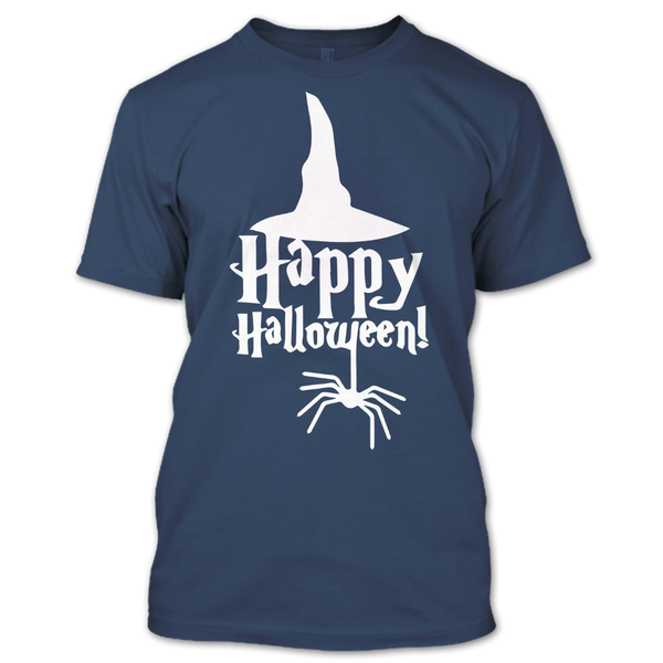 A black t-shirt with the shopify logo