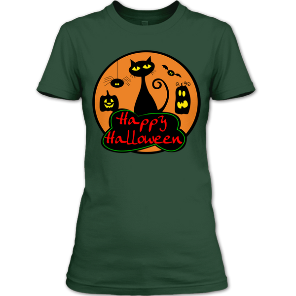 A black t-shirt with the shopify logo