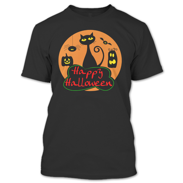 A black t-shirt with the shopify logo