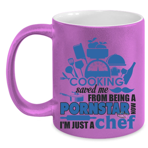 I'm Just A Chef Coffee Mug, Cooking Accent Mug