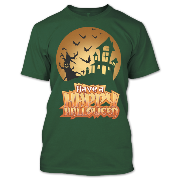 A black t-shirt with the shopify logo