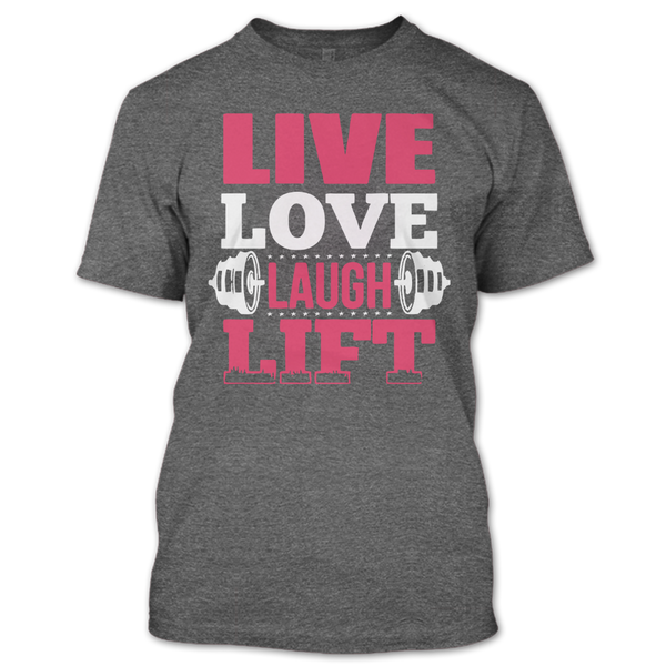 A black t-shirt with the shopify logo