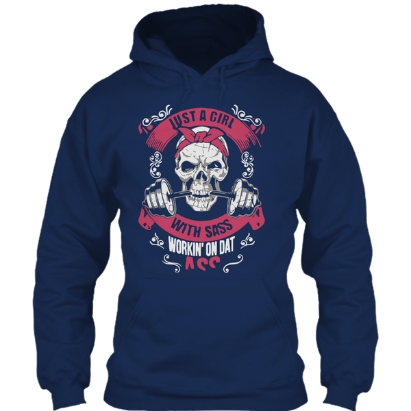 A black t-shirt with the shopify logo