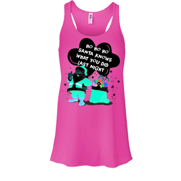 Santa Knows What You Did Last Night T Shirt, Merry Christmas T Shirt, Awesome t-shirts