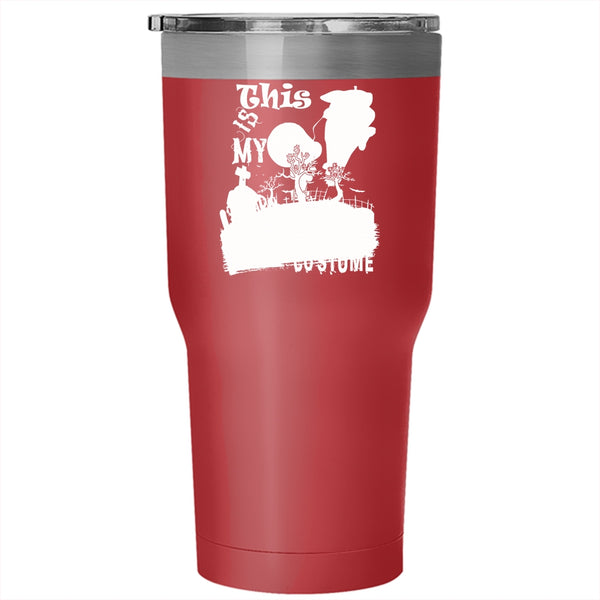 This Is My Scary Director Costume Tumbler 30 oz Stainless Steel, Scary Halloween Travel Mug