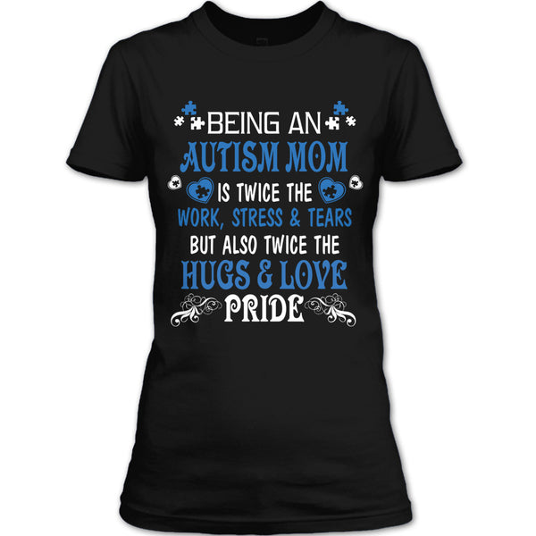 A black t-shirt with the shopify logo