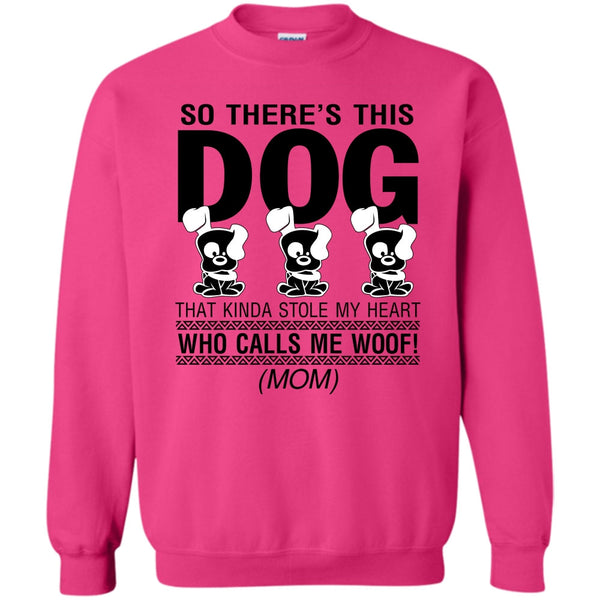 Coolest Dog Lover T Shirt, So There's This Dog Sweatshirt