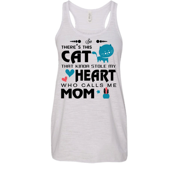 This Cat That Kinda Stole My Heart Shirt, Who Calls Me Mom Shirt