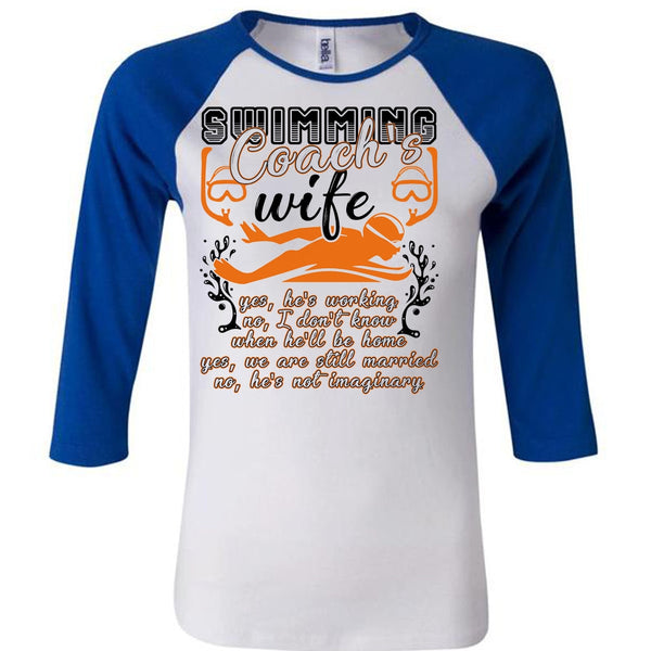 Swimming Coach's Wife T Shirt, I Love Swimming T Shirt, Awesome T-Shirts