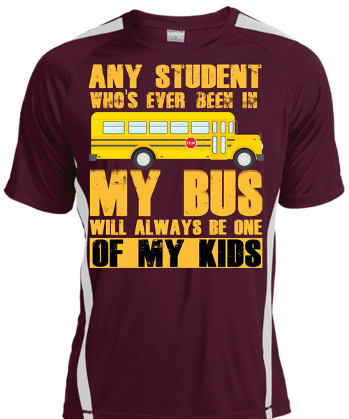 Any Student Who's Ever Been In My Bus T Shirt, I Love Bus T Shirt, Cool Shirt