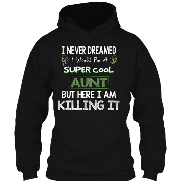 A black t-shirt with the shopify logo