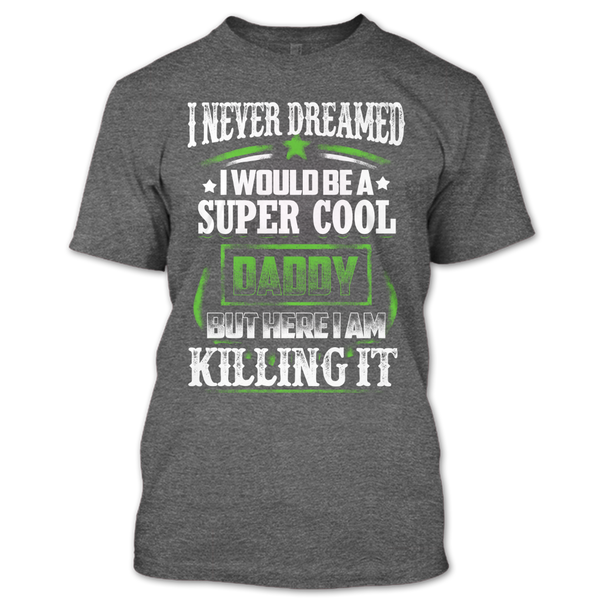 A black t-shirt with the shopify logo