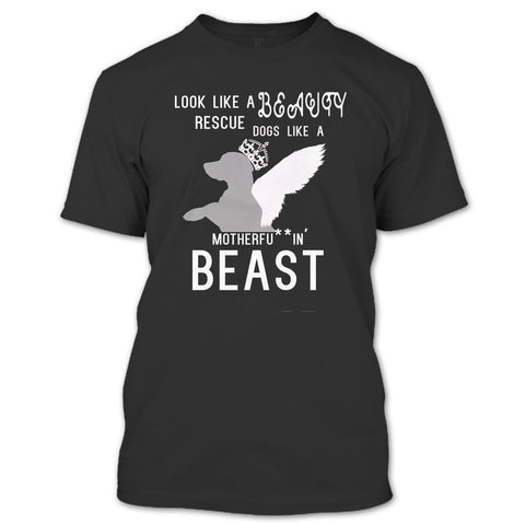 A black t-shirt with the shopify logo