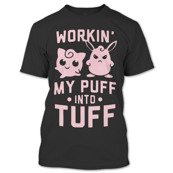 A black t-shirt with the shopify logo