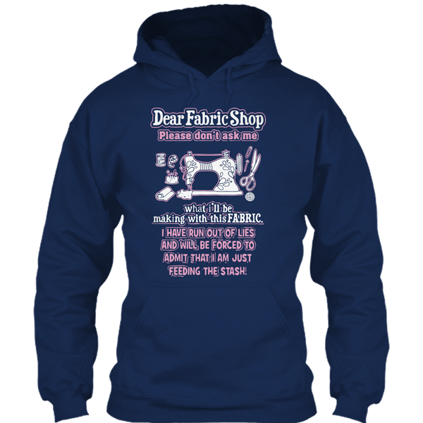 A black t-shirt with the shopify logo