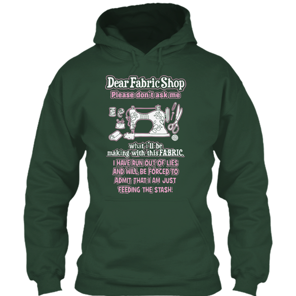 A black t-shirt with the shopify logo