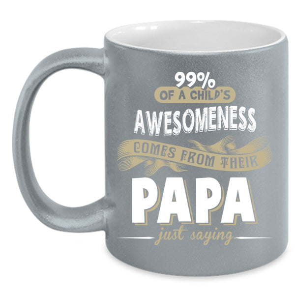 Cool Papa Mug, Best Dad Ever Cup, Gift For Father's Day Mug