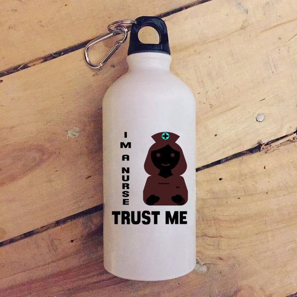 Trust Me I'm A Nurse 20 oz Stainless Steel Bottle,Funny Gift For Nusres Outdoor Sports Water Bottle
