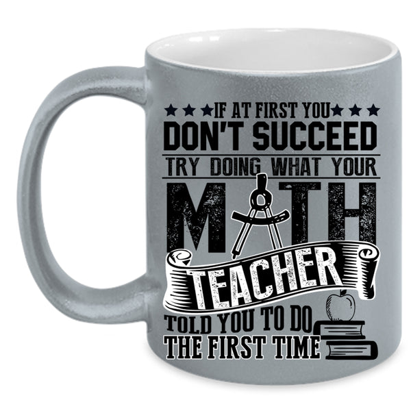 Awesome Math Teachers Coffee Mug, Math Teacher Accent Mug