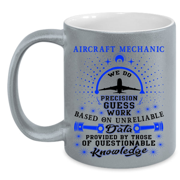 Cool Aircraft Mechanic Coffee Mug, Aircraft Mechanic Accent Mug